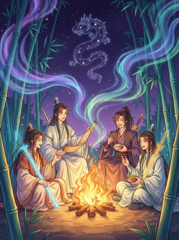 丝瓜视频-竹林夜话